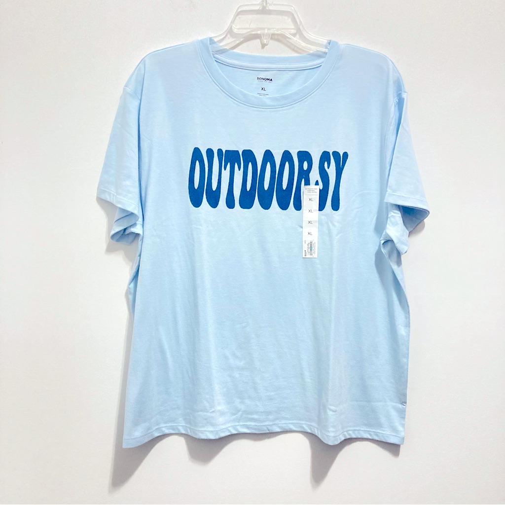 New Sonoma Women’s Relaxed Graphic Tee ‘Outdoorsy’ — image 2 of 4